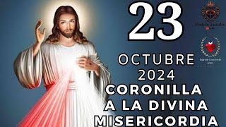 CORONILLA de la DIVINA MISERICORDIA de hoy Miércoles 23 de Octubre 2024 [upl. by Andria]