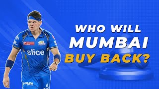 IPL 2025 Who will Mumbai Indians buy back at the auction [upl. by Allenad203]