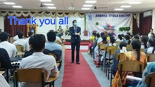 Andhra Loyola College Vijayawada All is well 🤝🙏🏻💛 [upl. by Eduard]