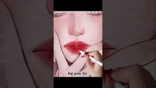 Speed painting art howtomakebeautybrush drawing shorts [upl. by Orran]