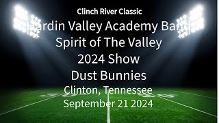 Hardin Valley Academy Band Spirit of the valley Marching quotBand Dust Bunniesquot [upl. by Naicad753]