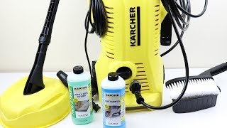 Kärcher K2 Premium Full Control Car and Home Pressure Washer Review amp Demonstration [upl. by Arodoet]