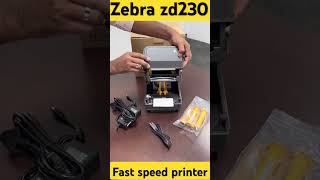 Zebra zd230 printer tsc citizen zebra epson argox tvs unboxing shots viral [upl. by Sky160]