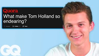 Tom Holland Replies to Fans on the Internet  Actually Me  GQ [upl. by Derman]