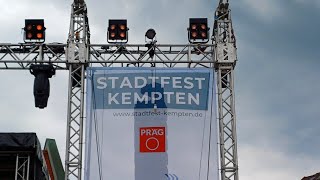 Stadtfest Kempten Allgäu 2024 Teil1 von 2 [upl. by Clements]