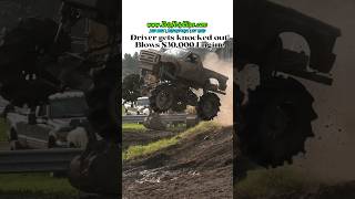 30000 engine BLOWS Driver knocked out GripNripClips mudbog trucks mudding mudtrucks [upl. by Wearing894]