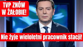 Nie żyje wieloletni pracownik stacji Tragiczn wieści napływają z TVP [upl. by Cavallaro]