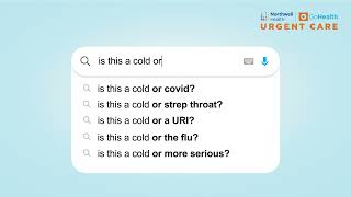 Northwell Health  GoHealth Urgent Care URI Search Bar [upl. by Lamak]