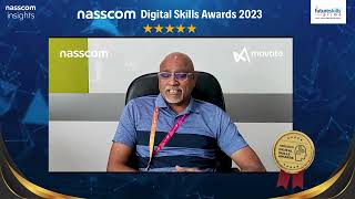 nasscom Digital Skills Awards 2023  Movate [upl. by Dlaner]