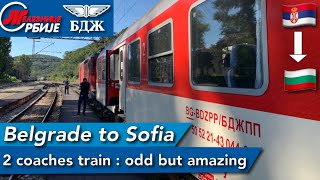 Belgrade to Sofia by Train Odd Dirty Yet Stunning [upl. by Inod]