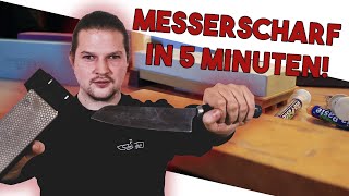 Top 5 Fragen zum Messer schärfen [upl. by Adeehsar]