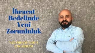 İhracat Bedellerinin ının TLye Dönüştürülmesi Zorunluluğu [upl. by Ehtyaf]