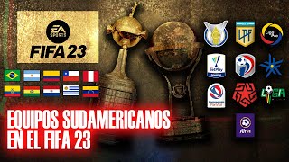 🏆 ¿QUÉ EQUIPOS de CADA PAÍS de CONMEBOL aparece en el FIFA 23  La nueva ACTUALIZACIÓN [upl. by Harley]