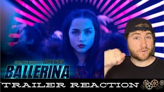 Ballerina  Trailer REACTION [upl. by Edana]