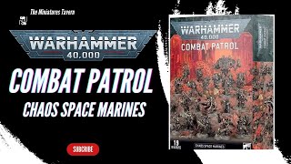 Warhammer 40K Combat Patrol Chaos Space Marines [upl. by Nohj]