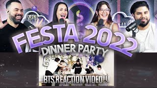 BTS quotFesta 2022 Dinner Partyquot Reaction  PART 1 So much we didnt know 😳  Couples React [upl. by Marcie964]