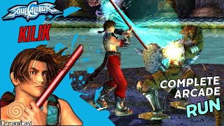 Dreamcast Soul Calibur  Kilik Arcade Run  Master of the Bo Staff in Action [upl. by Orvie843]