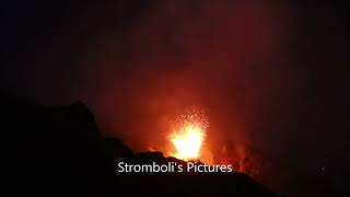 Stromboli 20 Ottobre 2024 [upl. by Sanburn883]