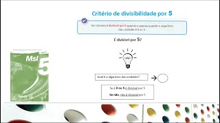 Critério de Divisibilidade por 5 1206 [upl. by Pyle]