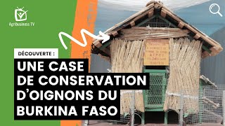 Une case de conservation d’oignons du Burkina Faso [upl. by Enilram53]