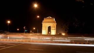 India Gate Time Lapse HD [upl. by Philomena186]