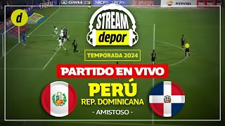 PERÚ 4  1 REPÚBLICA DOMINICANA ⚽ AMISTOSO INTERNACIONAL  Goles Resumen Comentarios y Reacción [upl. by Assenav]