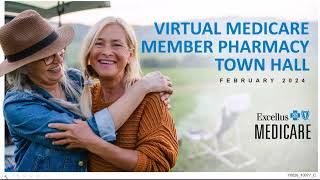 Medicare Pharmacy Benefits Town Hall Event  Excellus BlueCross BlueShield [upl. by Iat]