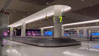 Arrival Hall New Terminal 2 of Kempegowda International Airport Bangalore  T2 BLR  Beautiful View [upl. by Ilac]