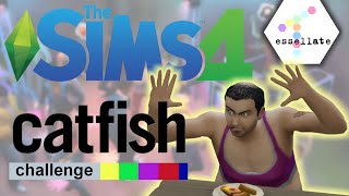 NIEUWE VIJAND EN NAAKTZWEMMEN  Sims 4 Catfish Challenge  Part 1 [upl. by Lavina]