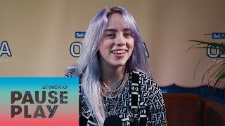 Billie Eilish Interview  Osheaga 2018  Stingray PausePlay [upl. by Jose]