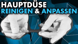 Anleitung Hauptdüse reinigen und anpassen mit Hilfe von Düsenreibahlen [upl. by Tonkin868]