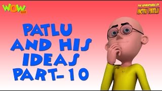 Patlu amp His Ideas  Motu Patlu Compilation Part 10 As seen on Nickelodeon [upl. by Indira599]