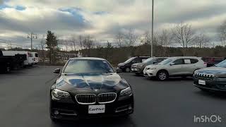 Carfive  Black 2016 BMW 5 Series 528i xDrive Sedan  AWD  Gasoline  5 Passenger [upl. by Idnis]