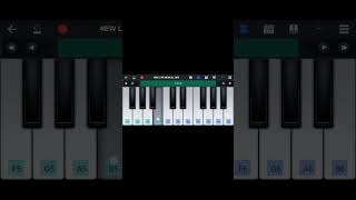 Apke Pyar Mein Hum Sawarne Lage piano music pianocover pianotutorial newsong oldisgoldsongs [upl. by Reffotsirk]