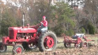 Farmall M Plowing [upl. by Jasun]