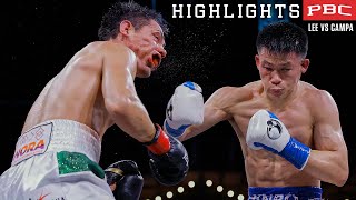 Lee vs Campa HIGHLIGHTS April 8 2023  PBC on Showtime [upl. by Borries]