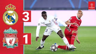 Highlights Real Madrid 31 Liverpool  Reds beaten in Champions League [upl. by Sidky]