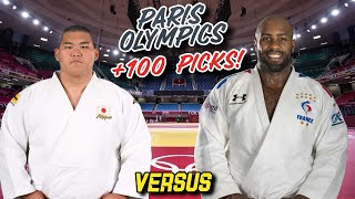 Judo at the Paris Olympics 2024 100 PICKS [upl. by Patrizio74]