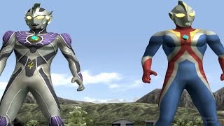 Ultraman Legend amp Cosmos TAG Team Mode ★Play ウルトラマン FE3 [upl. by Reena174]