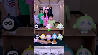 Egg Matching Challenge Hahaha So Fun Funnyfamily Partygames [upl. by Bobette916]