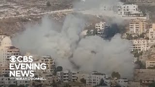 Israel expands bombing campaign across Lebanon [upl. by Peirsen896]