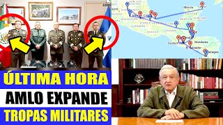 NO MANCHES 4T SE EXPANDE AMLO ESTRENA BASES MILITARES EN CENTROAMÉRICA ¡EU SE VA DE NALG4S [upl. by Nylorac]