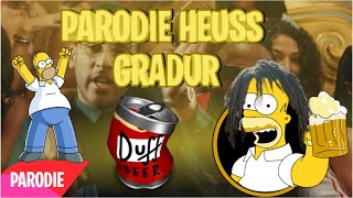 Parodie Gradur  Heuss  Ne revient pas  Homer  Jai 60k [upl. by Anthea]