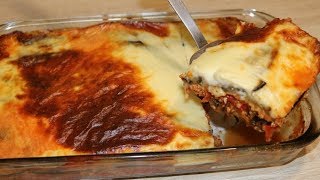 LASAGNE DE BŒUF AUX AUBERGINES FACILE CUISINERAPIDE [upl. by Moneta]