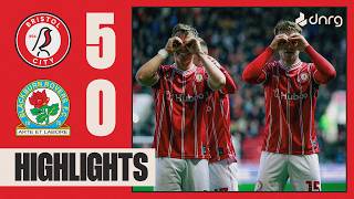 CONWAY MEHMETI amp WELLS DEMOLISH BLACKBURN  Bristol City 50 Blackburn Rovers  Highlights [upl. by Tortosa372]