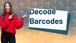 How to read barcode on products [upl. by Anuahsed]