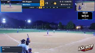 RA Rogue vs Utah Warriors 12u 20240502 [upl. by Werna]