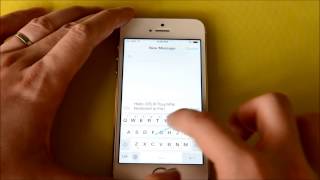 TouchPal Keyboard for iOS8 demo [upl. by Sophie604]