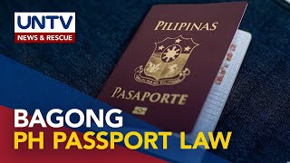 Bagong passport law nilagdaan ni PBBM [upl. by Attelrak]