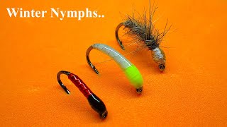 Tying 3 Popular Winter Nymph Patterns for Small to Large Fisheries [upl. by Mayman311]